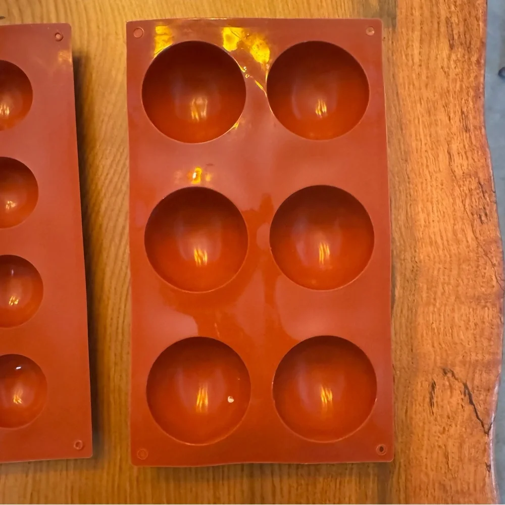 Lot of candy/baking molds - Silicone Baking Dome Molds - for Candy/chocolate